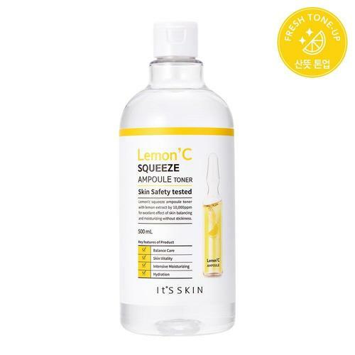 Lemon'C Squeeze Ampoule Toner 500ml by It's skin at GWENCHANDA Korean Cosmetics Shop - 1