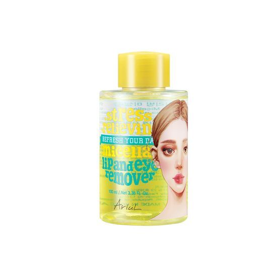 Stress Relieving Micellar Lip And Eye Remover 100ml by Ariul at GWENCHANDA Korean Cosmetics Shop - 2